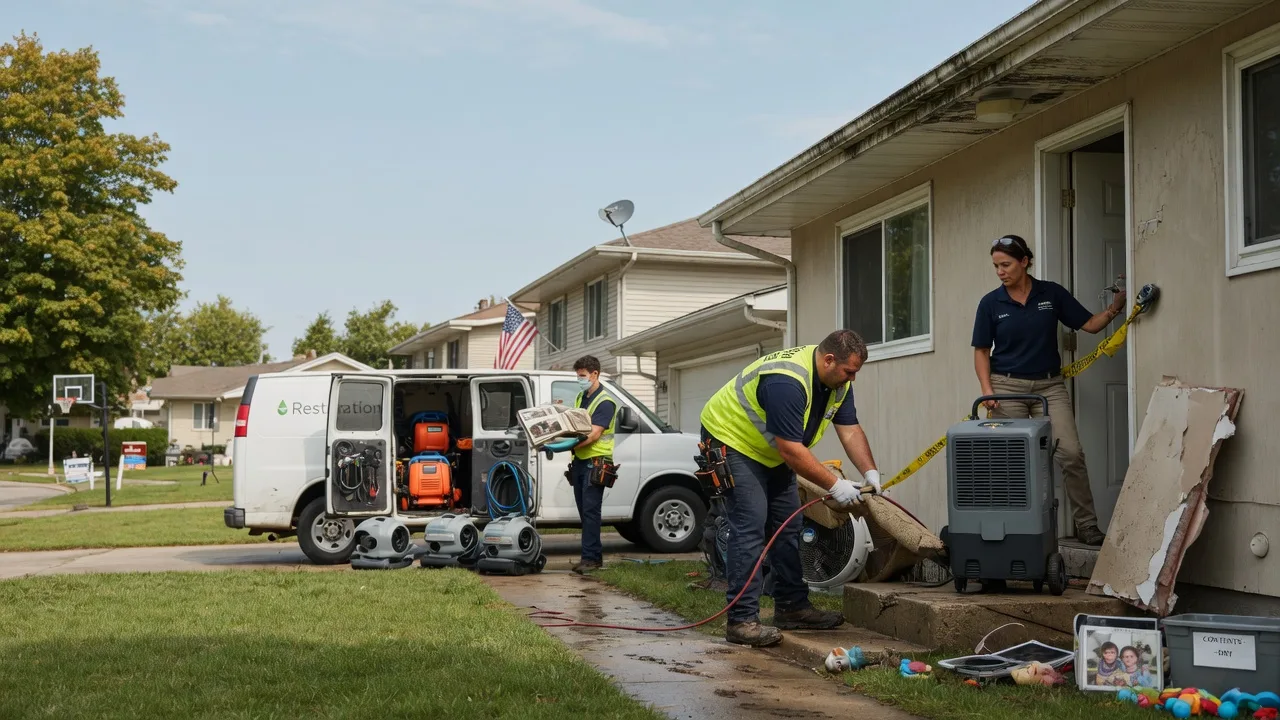 Water Damage Restoration in Mound City, KS near me